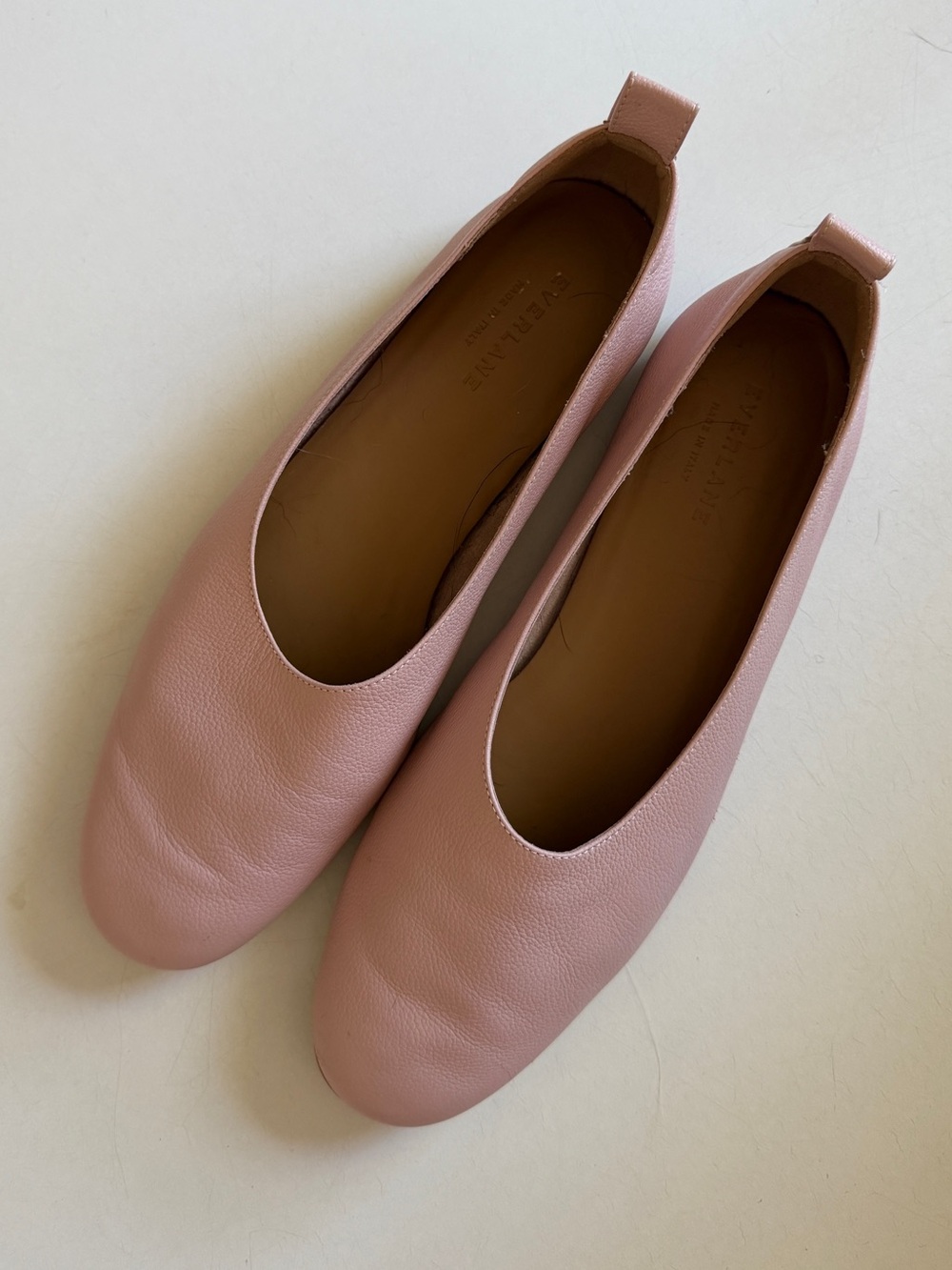 EVERLANE Pale Pink Day Glove Ballet Flats - 9